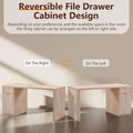60 Inch Contemporary Executive Desk Wooden Home Office & Fluted Computer Desk