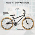 JOYSTAR Brockway Freestyle Kids BMX Bikes 20" Kids Bicycles for 6 11 Years Old Boys Girls, Multiple Colors