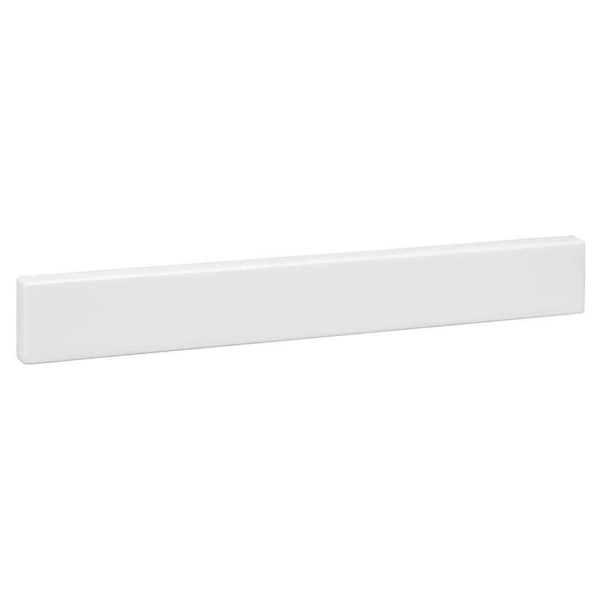 18 1/2 in. Cultured Marble Backsplash in White