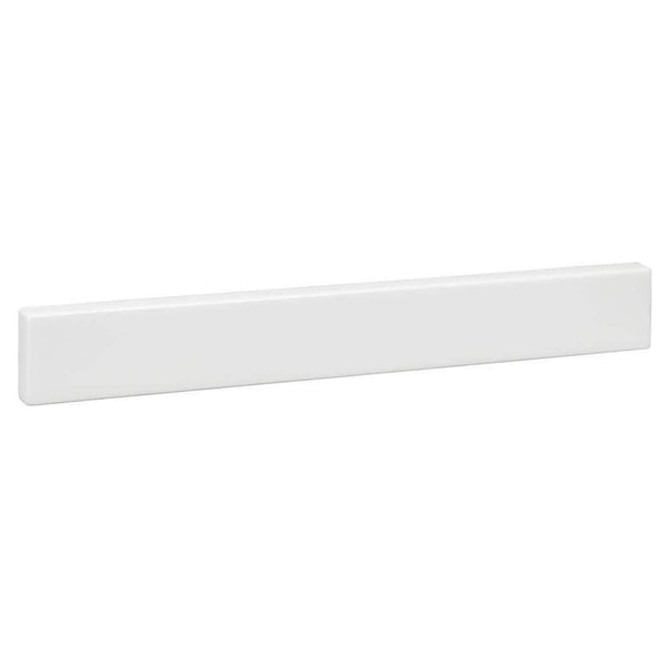 18 1/2 in. Cultured Marble Backsplash in White