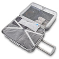 American Tourister Pirouette NXT Hardside Large Checked Luggage with Spinner Wheels Ultramarine