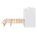 Nestfair Full Size Murphy Bed with Spacious Drawers