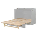 Nestfair Full Size Murphy Bed with Spacious Drawers