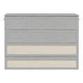 Nestfair Full Size Murphy Bed with Spacious Drawers
